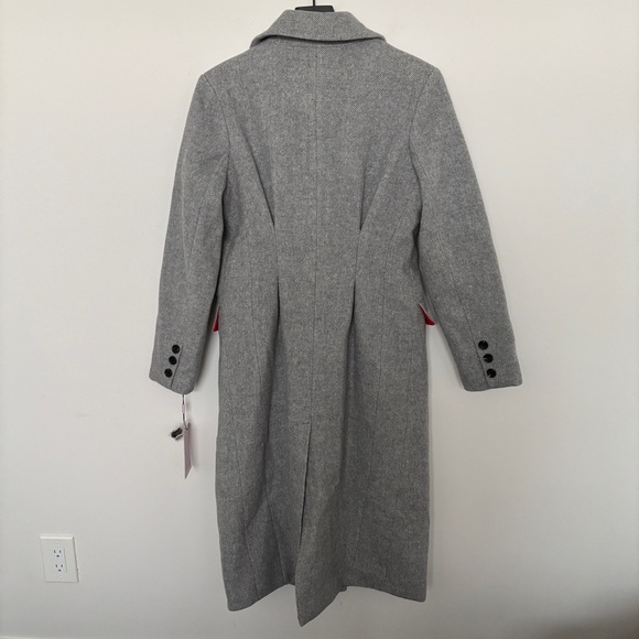 Avec Le Filles Grey Coat Peacoat With the girls $299 MSRP NEW NWT - Picture 2 of 12